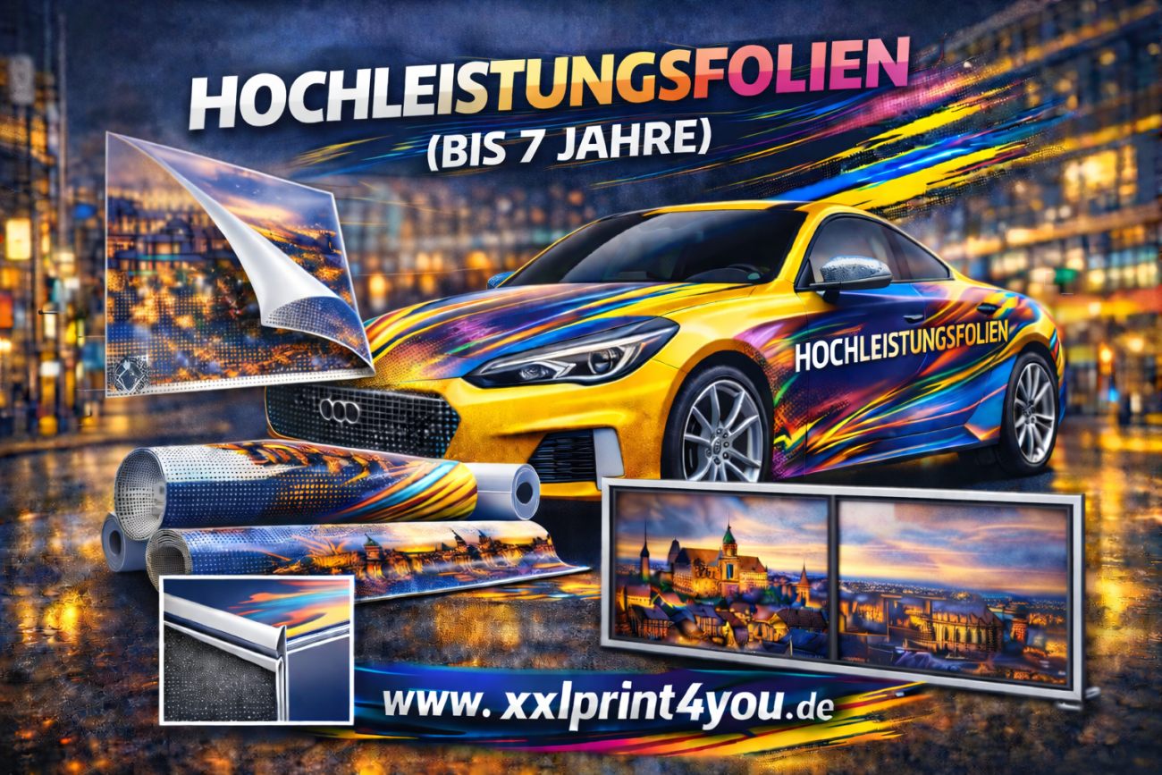 Digitaldruck & Großformatdruck Polymerfolien